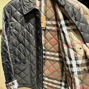 Burberry Dalry Quilted Jacket Women Black NEW with TAG